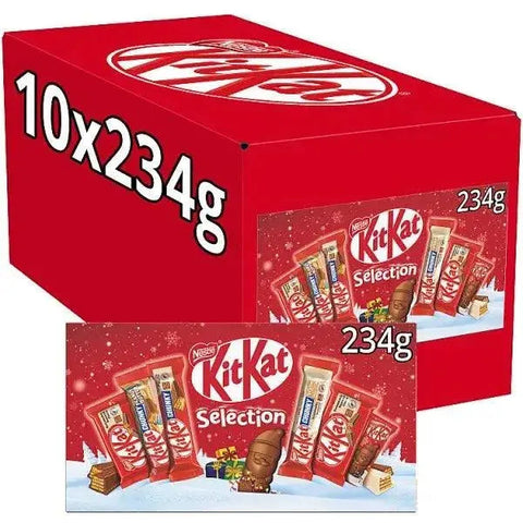 Kit Kat Selection Chocolate Selection Box 234g (Case of 10) Kit Kat Selection Chocolate Selection Box 234g (Case of 10)