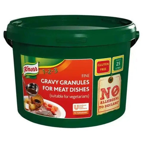 Knorr Gluten Free Gravy Granules for Meat Dishes 25L Knorr Gluten Free Gravy Granules for Meat Dishes 25L