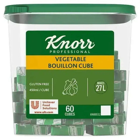 Knorr Professional 60 Vegetable Bouillon Cube 600g Knorr Professional 60 Vegetable Bouillon Cube 600g