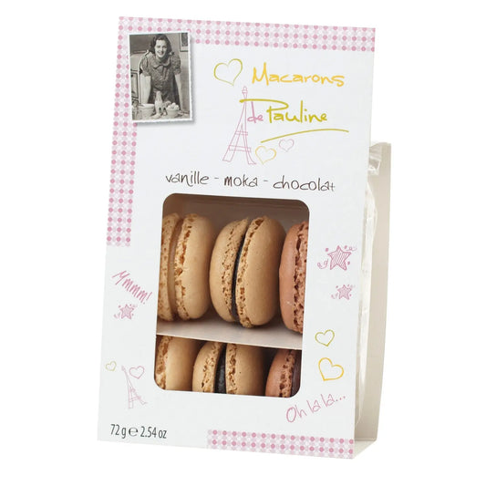 The-Best-Macaron-Trio-Vanilla-Chocolate-and-Mocha Jag Couture Chocolates