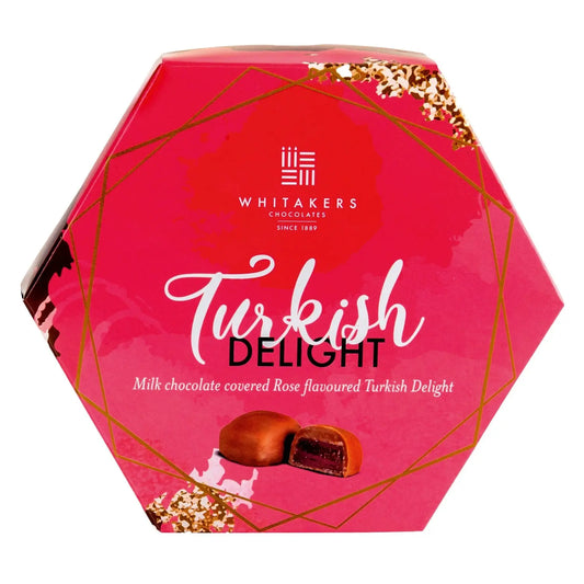 A-Chocoholic-s-Dream-Whitakers-Turkish-Delight-Hexagon-Box Jag Couture Chocolates