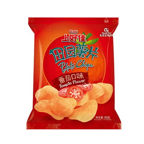 OISHI Potato Chips Tomato Flavour 50g