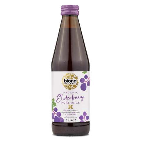 Organic Elderberry Juice - 330ml - Biona