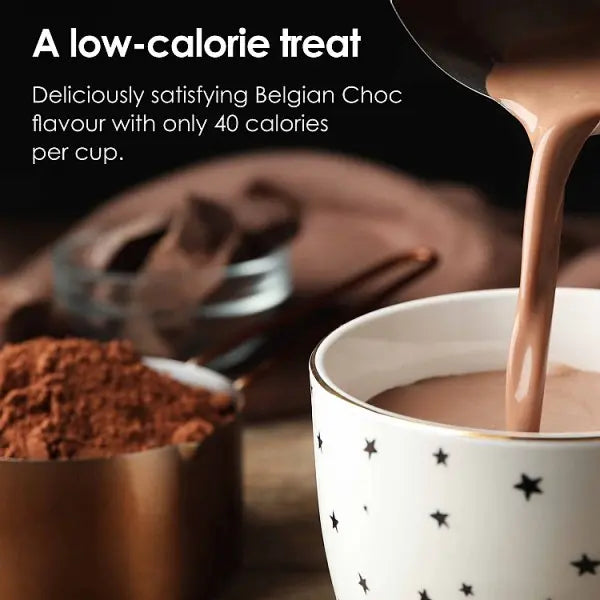 Options Instant Belgian Hot Chocolate Drink 220g (Case of 6)