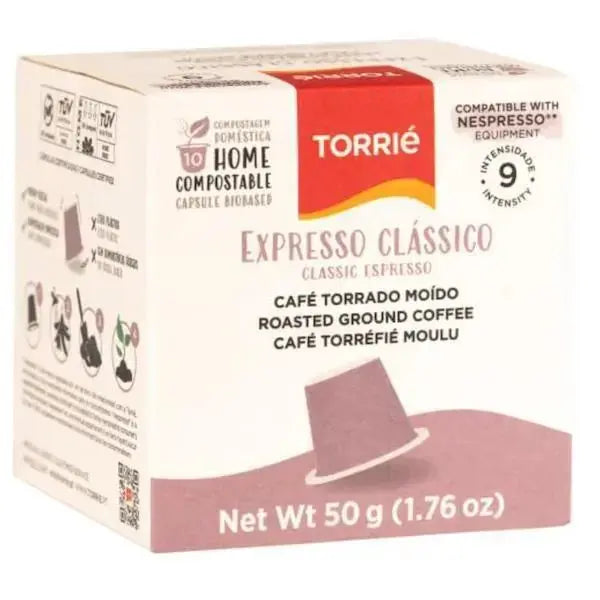 100% Home Compostable Nespresso Compatible Classic Coffee 10 Capsules