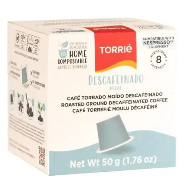 100% Home Compostable Nespresso Compatible Decaf Coffee 60 Capsules