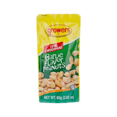 GROWERS The Original Garlic Flavour Peanuts 80g