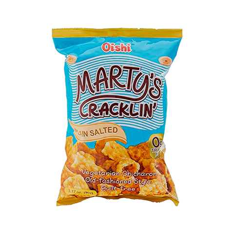 OISHI Marty's Cracklin' Plain Salted Flavour 90g