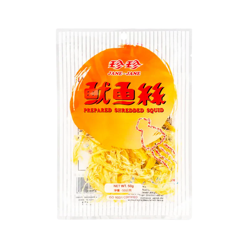 JANE-JANE Prepared Shredded Squid 50g