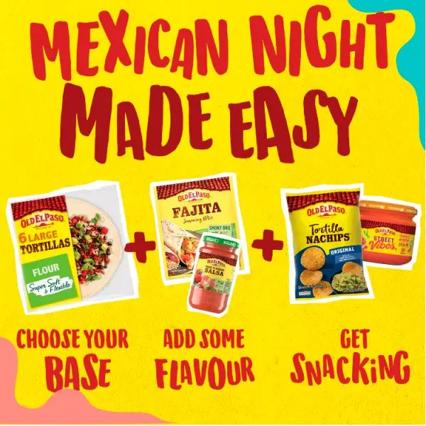 Old El Paso Smoky BBQ Fajita Seasoning Spice Mx 35g (Case of 24)