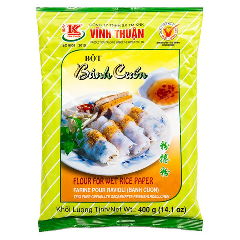 VINH THUAN Flour For Wet Rice Paper Bot Banh Cuon 400g