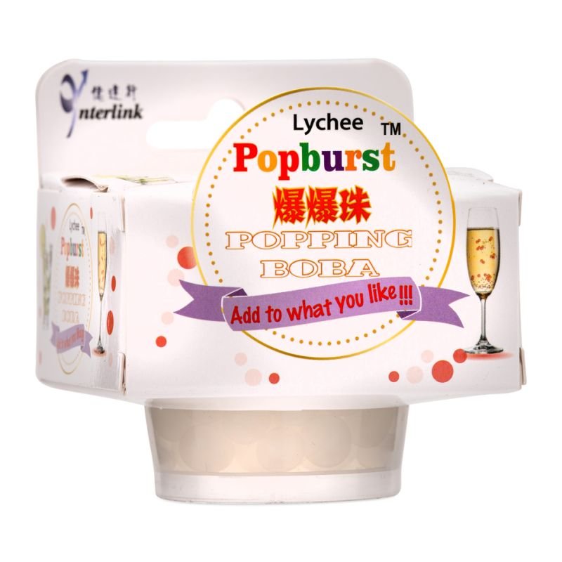 POPBURST Popping Boba - Lychee 130g