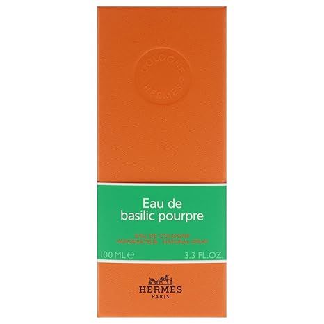 Hermes Eau de Basilic Pourpre  Eau de Cologne 100ml