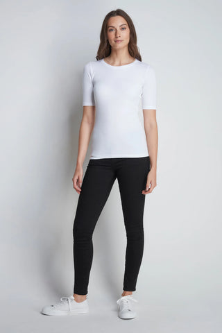 Half Sleeve Crew Neck Cotton Modal Blend T-shirt