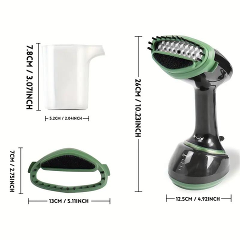 350ml Portable Garment Steamer – Handheld Fabric Wrinkle Remover for Clothes