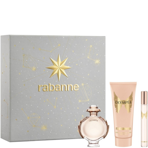 Paco Rabanne Olympea Gift Set (Eau De Parfum Spray 50ml  Body Lotion 100ml  Eau De Parfum Spray 10ml)