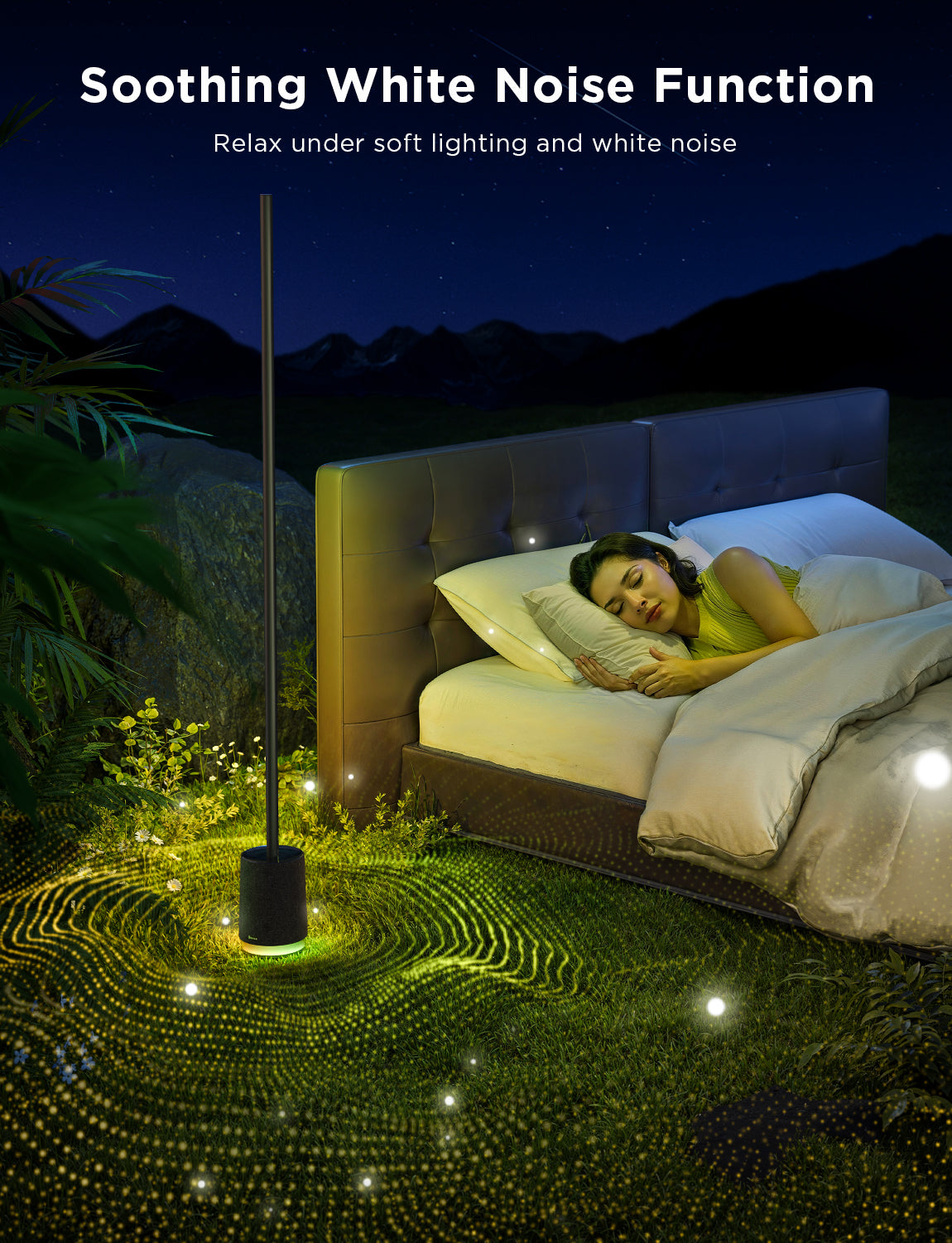 GOVEE FLOOR LAMP PRO WITH SPEAKER BLACK