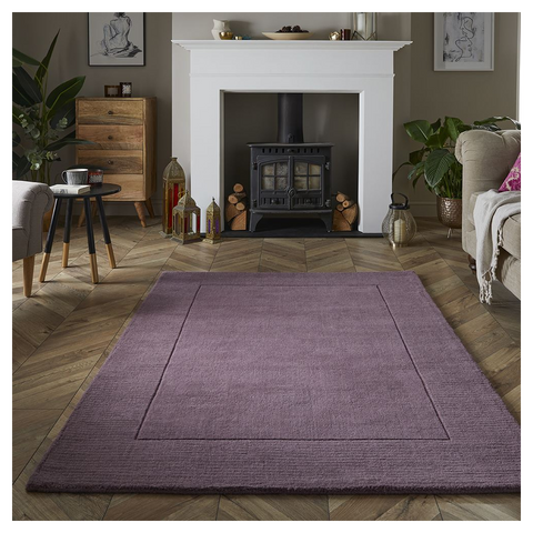 Esme Wool 120x170cm Mauve Rug