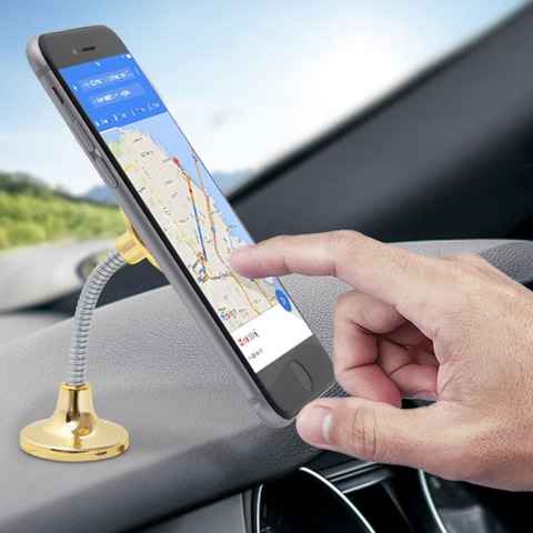 Aquarius Car Spring Magnetic Holder- Gold