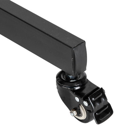 TSY 1600 32-70" TV Mobile Cart Weight Bearing 60kg Maximum VESA 400*600 Up and Down Adjustable 15° with Pulley Tray Camera Bracket