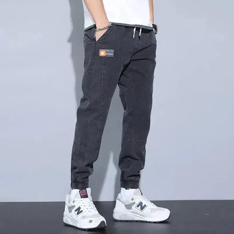 Men's Loose-Fit Jeans – Casual Trendy Harem Pants