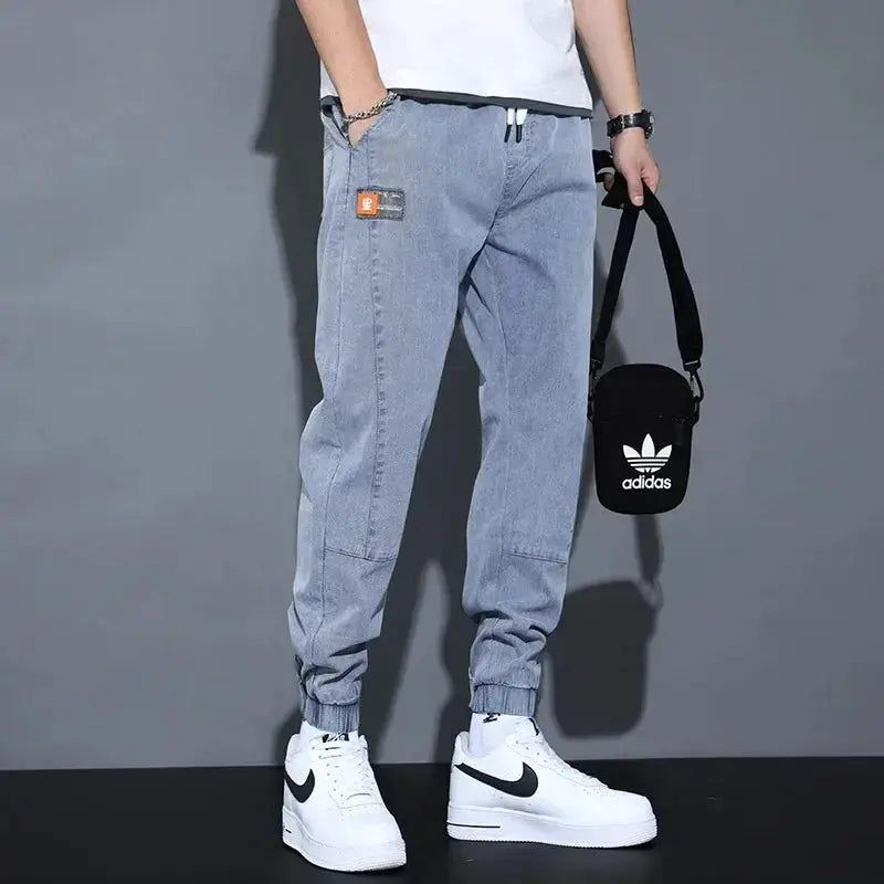 Men's Loose-Fit Jeans – Casual Trendy Harem Pants