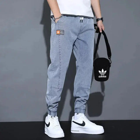 Men's Loose-Fit Jeans – Casual Trendy Harem Pants