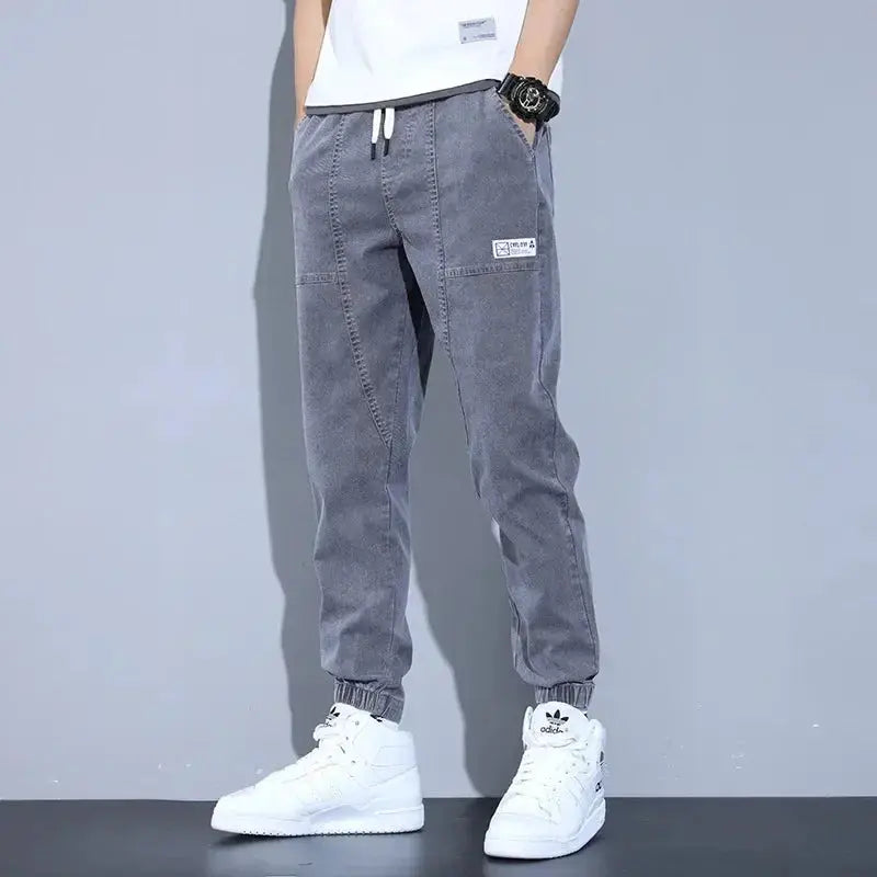 Men's Loose-Fit Jeans – Casual Trendy Harem Pants