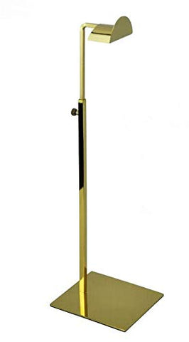 Mirror Gold Stainless Steel Adjustable Metal Bag Handbag Display Rack Stands