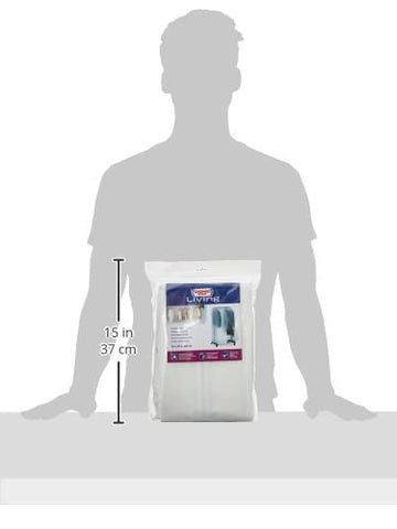 Domopak Living 8001410071651 Flap Couvrir Stander, Clear, 50 x 95 x 160 cm