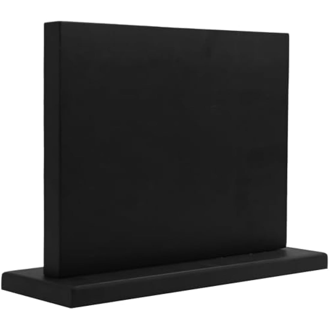 Uniharpa Black Magnetic Knife Block, Acacia Wooden Double Sided Magnetic Knife Holder, Magnetic Knife Stand, Knife Block for Cutlery Display and Storage,Quick-Fit Design