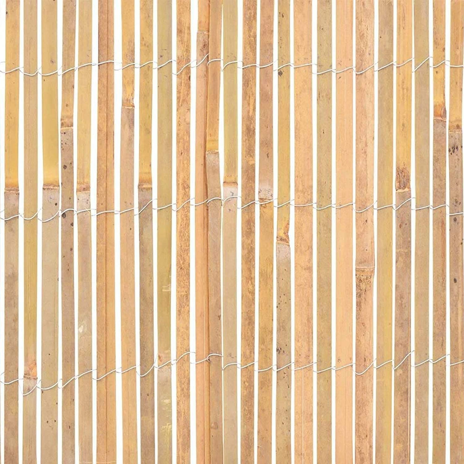 Bamboo Slatted Fence 1.5m X 4m