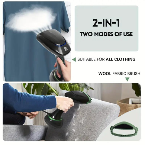 350ml Portable Garment Steamer – Handheld Fabric Wrinkle Remover for Clothes