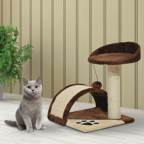 Cat Tree Kitten Scratching Scratcher Cosy Sisal Home Play Rest Activity Exercise
