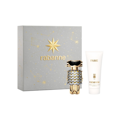 Paco Rabanne Fame Gift Set (Eau De Parfum Spray 50ml  Body Lotion 100ml)