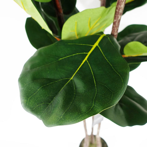 120cm Artificial Fiddle Fig Tree  Premium Quality