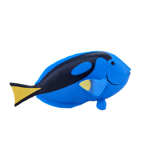 Blue Tang Fish Toy  Realistic Ocean Animal Figurine