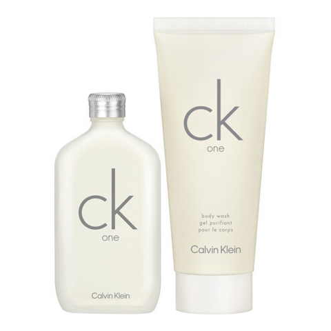 Calvin Klein CK One Gift Set (Eau De Toilette Spray 50ml  Shower Gel 100ml)
