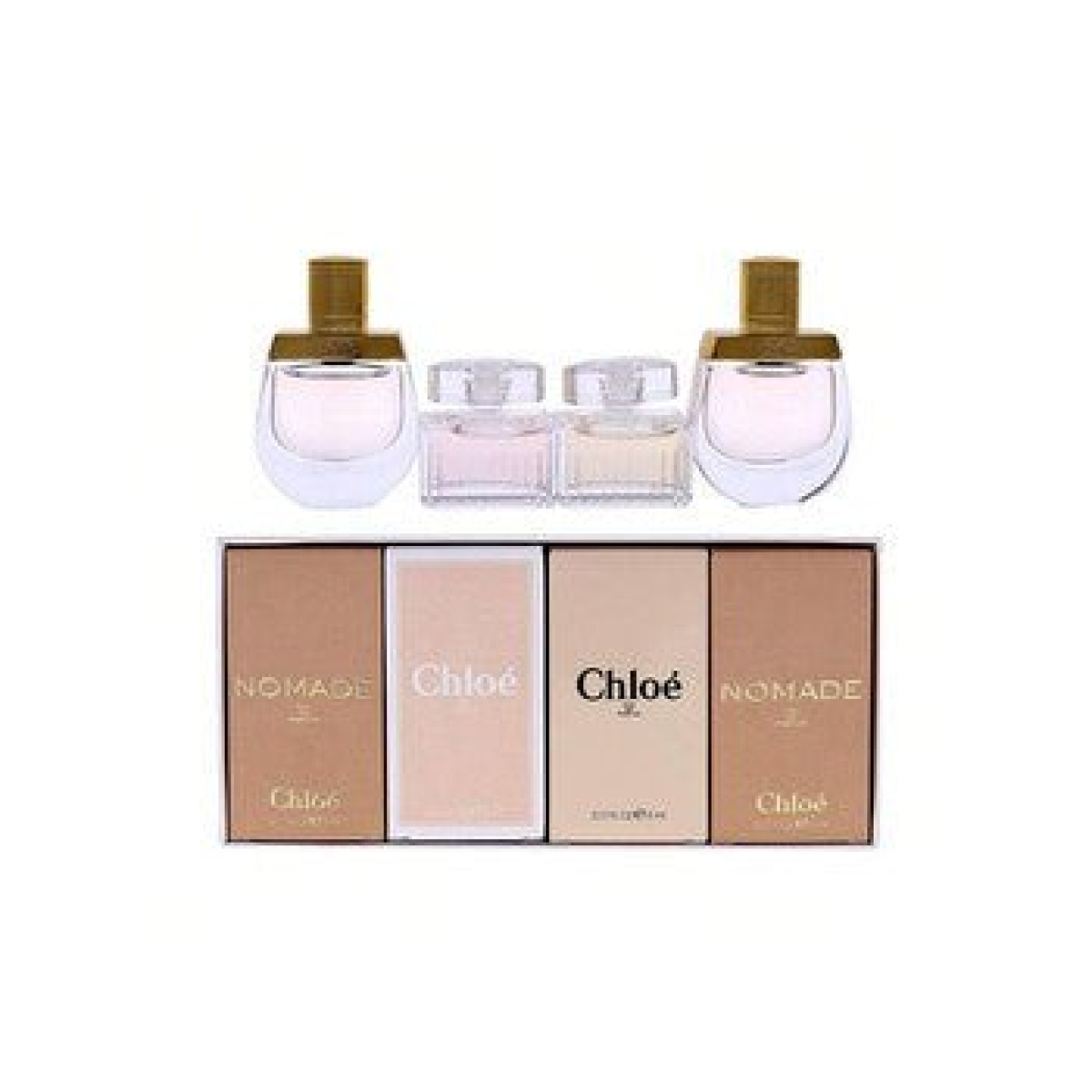 Chloe Mini Gift Set (Eau De Parfum Spray 2x5ml  Eau De Toilette Spray 2x5ml)