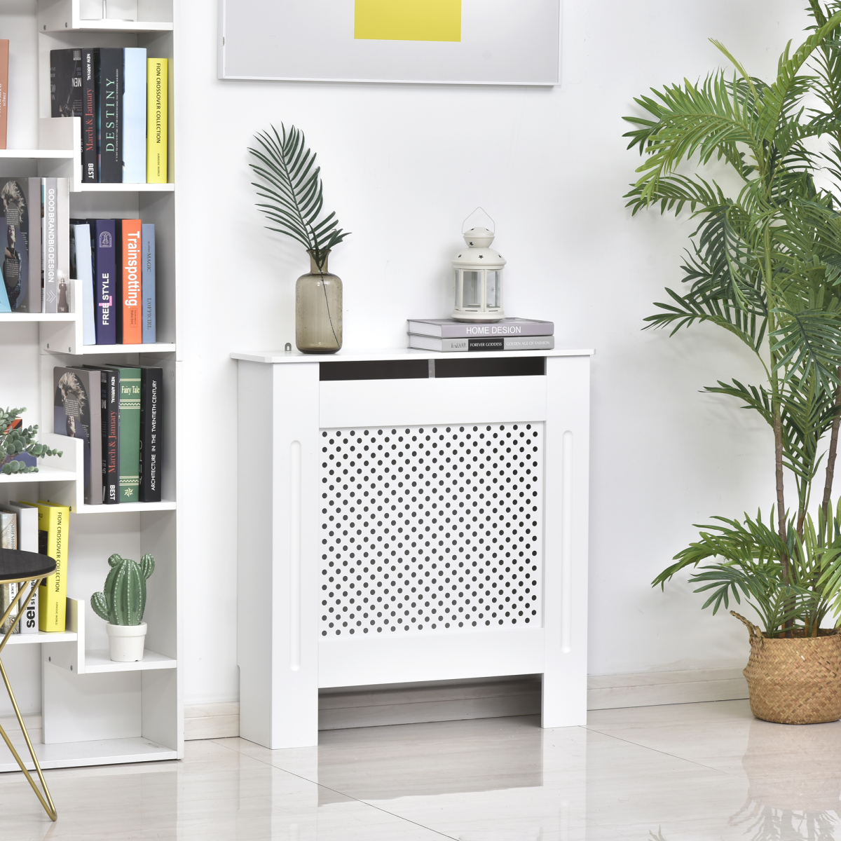 78Lx19Wx82Hcm Radiator Cover Heating Cabinet Grill Style Diamond Design