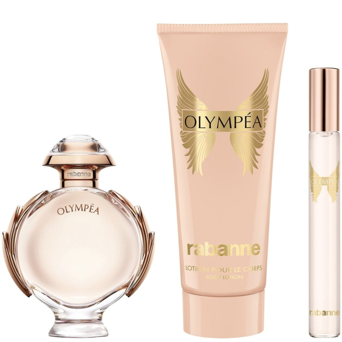 Paco Rabanne Olympea Gift Set (Eau De Parfum Spray 50ml  Body Lotion 100ml  Eau De Parfum Spray 10ml)