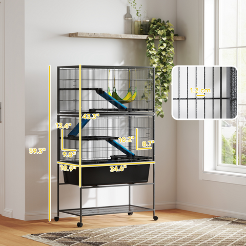 Small Animal Cage /Chinchilla Cage ( Amazon Shipping)（Prohibited by WalMart）