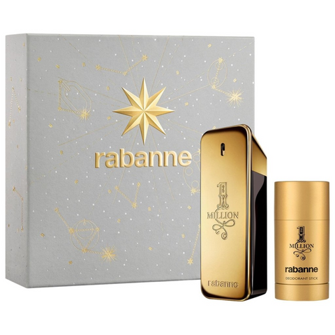 Paco Rabanne 1 Million Gift Set (Eau De Toilette Spray 100ml  Deodorant Stick 75ml)