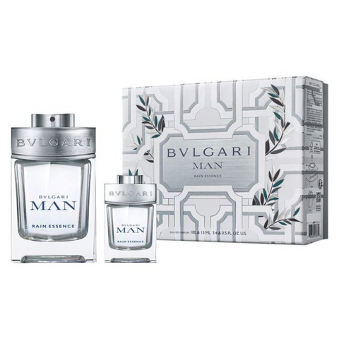 Bvlgari Man Rain Essence Eau De Parfum Spray 100ml / 15ml