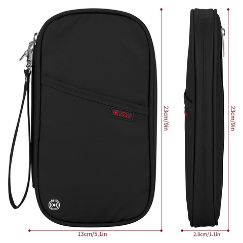 VINSANI DELUXE PASSPORT ORG BLACK 1010323