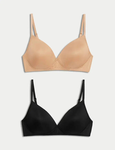 2pk Non Wired First Bra