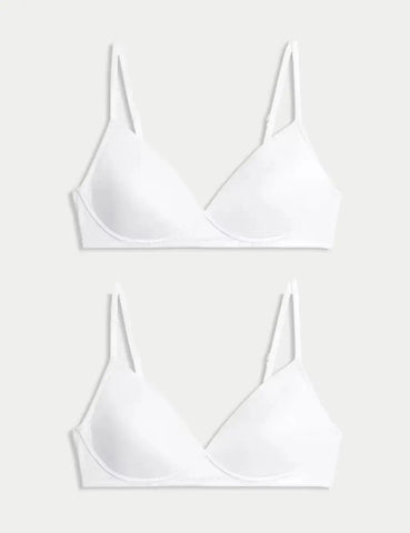 2pk Non Wired First Bras AA-D