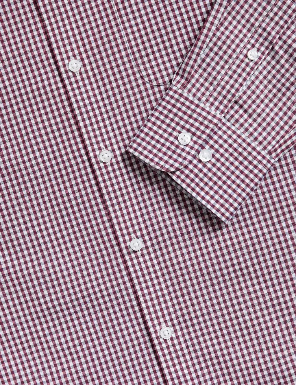 2pk Regular Fit Easy Iron Check Shirts