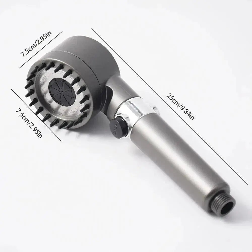 3 Modes High Pressure Portable , Filter, Rainfall Faucet Showerhead