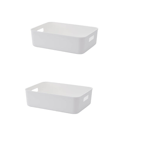 BigTron Storage Bin with Handle-Kitchen Pantry, Bathroom Vanity, Laundry, Health,Refrigerator and Beauty Product Supply Organizer